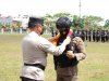 Kapolda Riau Sambut Kepulangan 100 Personel Brimob BKO Polda Papua
