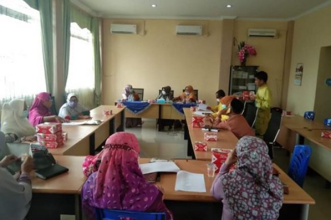 Ketua TP PKK Pimpin Rapat Evaluasi Kegiatan 2020