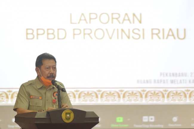 BPBD Riau Antisipasi  Terjadinya Karhutla