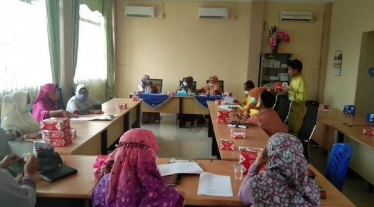 Ketua TP PKK Pimpin Rapat Evaluasi Kegiatan 2020