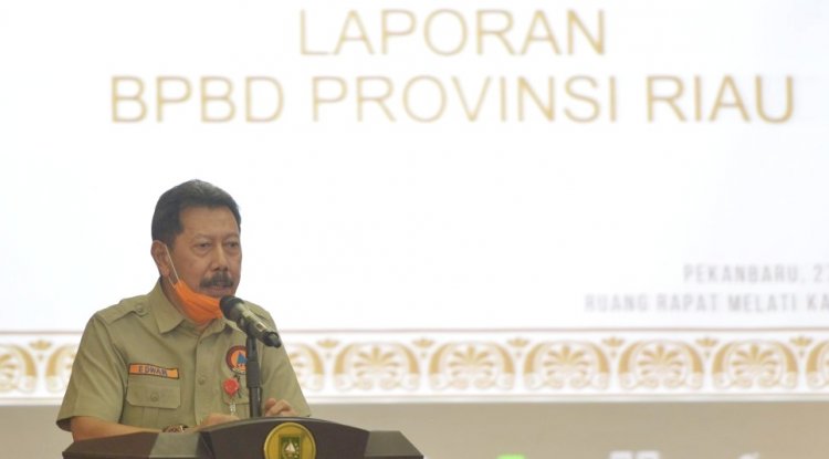 BPBD Riau Antisipasi  Terjadinya Karhutla