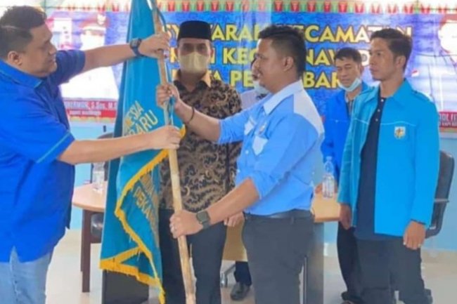 M Yasir Terpilih menjadi Ketua KNPI Kecamatan Bina Widya Pekanbaru