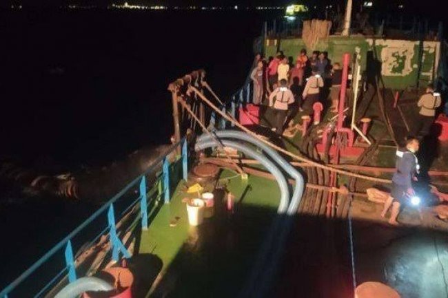 Kapal Pencuri 21,5 Ton BBM Jenis Solar Milik Pertamina Berhasil Ditangkap