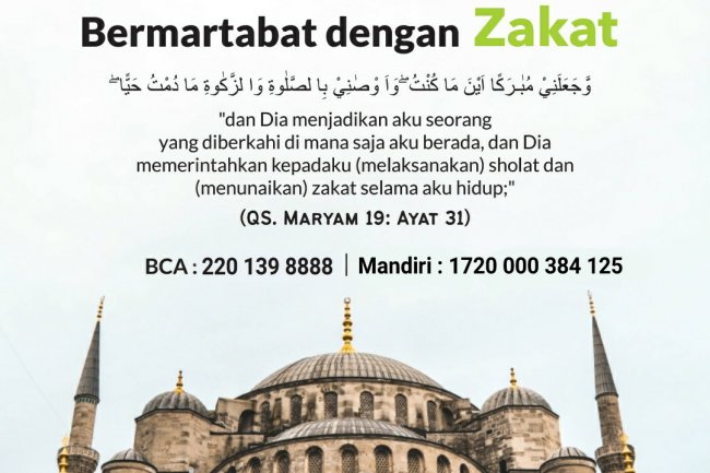 Bermartabat Dengan Zakat