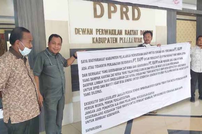 DPRD Pelalawan Bentuk Pansus Kasus Ribuan Ikan Mati di Kanal Limbah PT RAPP