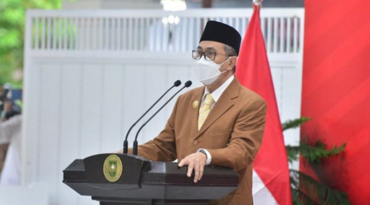 Hormati Pahlawan yang Gugur Dalam Tragedi KRI Nanggala 402, Gubri Heningkan Cipta