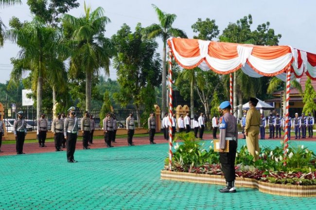 Polres Siak Gelar Apel Pasukan Operasi Ketupat Lancang Kuning