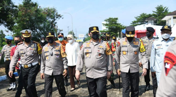 Tinjau Penyekatan Mudik, Wakapolri Apresiasi Kehadiran Aplikasi ‘E-Cakra’ Besutan Kapolda Jabar