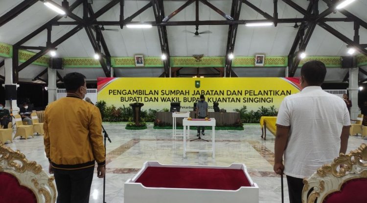 Masyarakat Bisa Saksikan Pelantikan Bupati Kuansing Secara Virtual
