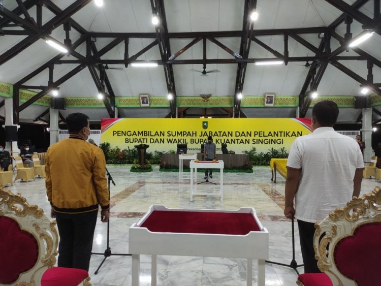 Masyarakat Bisa Saksikan Pelantikan Bupati Kuansing Secara Virtual