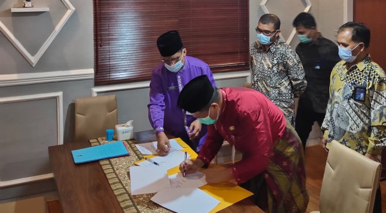 PLN dan DLHAK Riau Jalin Kerjasama Dengan Tujuan Meningkatkan Pelayanan Ketenagalistrikan