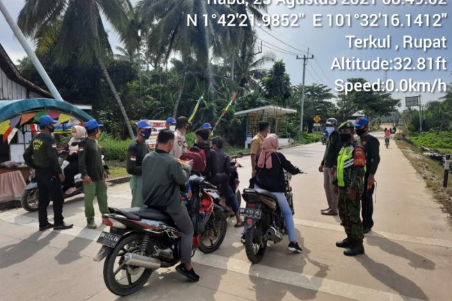 Pasien Covid-19 Sembuh Terbanyak dari Kecamatan Bathin Solapan sebanyak 84 orang