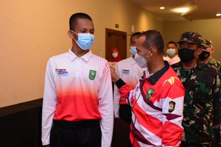 Pesan Danrem 031/WB Bekali Wawasan Kebangsaan untuk Paskibra Riau