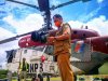 Kebakaran Lahan di Teratak Buluh, Helikopter Water Bombing Berhasil Memadamkan