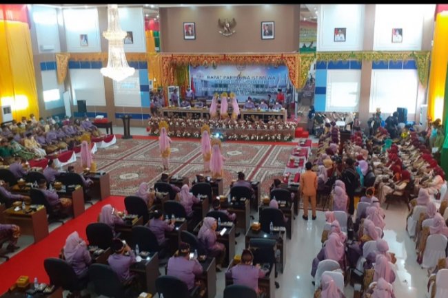 DPRD Mengelar Rapat Istimewa Dalam Rangka Peringati HUT Rohil Ke-22