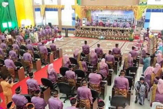 DPRD Mengelar Rapat Istimewa Dalam Rangka Memperingati Hari Jadi ROHIL KE – 22