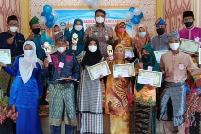 TP PKK Kecamatan Bantan Sukses Laksanakan Lomba Berbalas Pantun