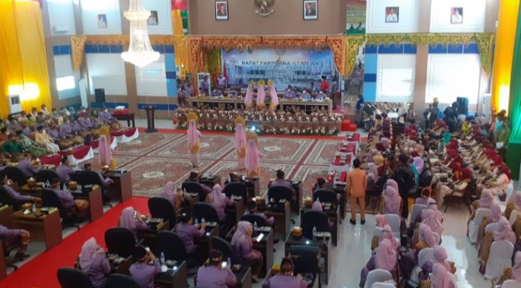 DPRD Mengelar Rapat Istimewa Dalam Rangka Peringati HUT Rohil Ke-22