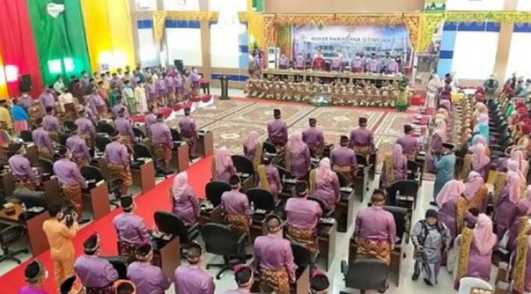 DPRD Mengelar Rapat Istimewa Dalam Rangka Memperingati Hari Jadi ROHIL KE – 22