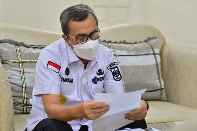 Gubri Terima Audiensi Panitia Pelaksana Olimpiade PPKn-11 FKIP Unri