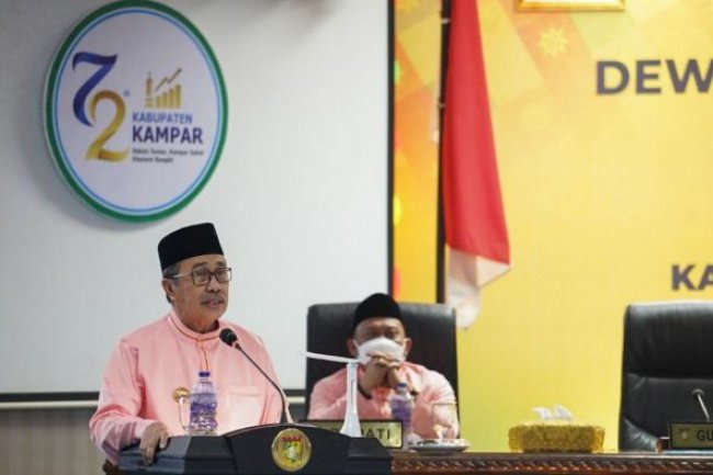 Gubri Syamsuar Ajak Berinovasi Dalam Menggerakkan Segala Sektor,  Terkait Hari Jadi ke 72 Kampar