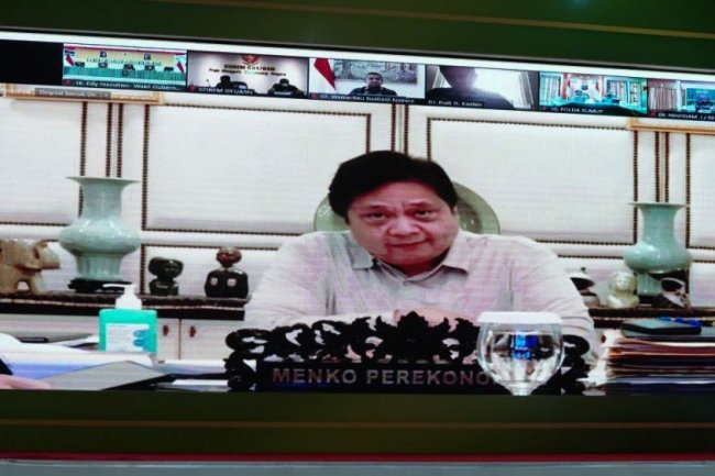 Vaksinasi Dosis Kedua Perlu Dilakukan Percepatan imbuh Mentri Perekonomian RI