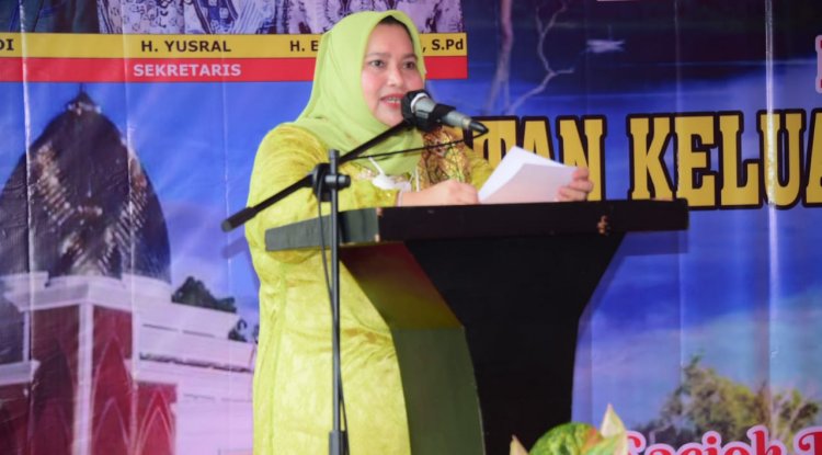 Bupati Kasmarni Hadiri Pelantikan IKPS Bengkalis dan mengajak IKPS  Wujudkan Bengkalis Bermasa