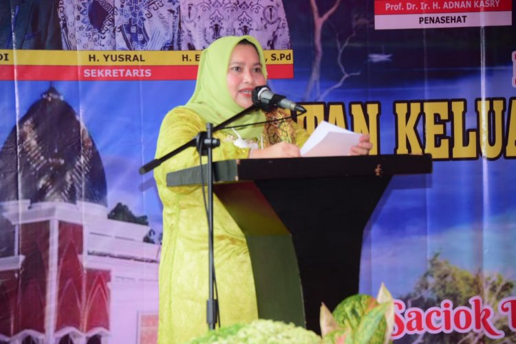 Bupati Kasmarni Hadiri Pelantikan IKPS Bengkalis dan mengajak IKPS  Wujudkan Bengkalis Bermasa