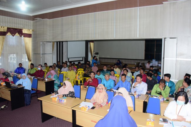 Disperkimtan Bengkalis Gelar Rapat Tim Pendataan RS dan RTLH