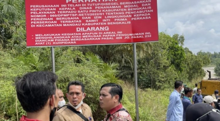 Persoalan PT SIPP, Pemkab Bengkalis Buka Suara Beberkan Sejumlah Fakta