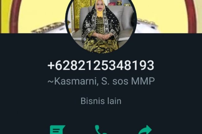 Aksi Penipuan Catut Nama Bupati Bengkalis Kasmarni