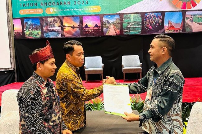 Desa Sepahat Dapat Bantuan Pembangunan Desa Wisata Dari Kementerian Desa PDTT Sebesar Rp400 Juta