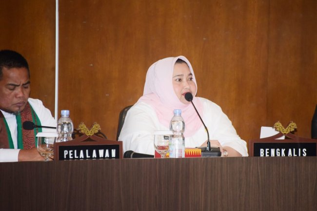 Bupati Kasmarni Ikuti Rakor Percepatan Peningkatan Pembangunan Daerah di Provinsi Riau