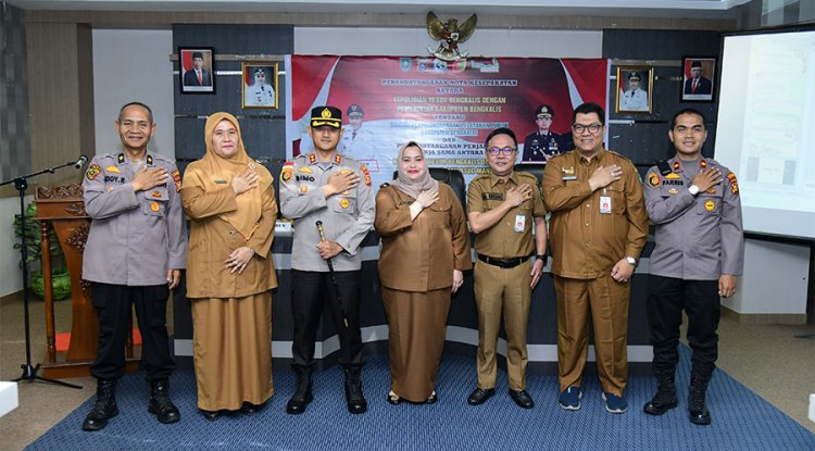 Peduli Kesehatan Personel, Polres Bengkalis Kerjasama Dengan RSUD Bengkalis dan Mandau