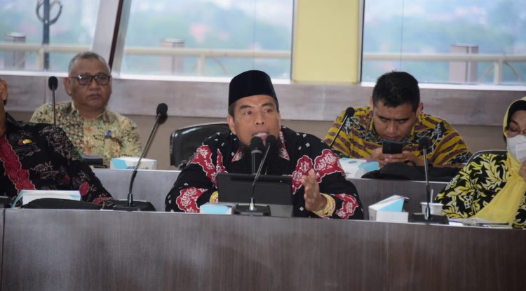 Bupati Bengkalis Ikuti Rapat Persiapan Kerjasama Sosek Malindo