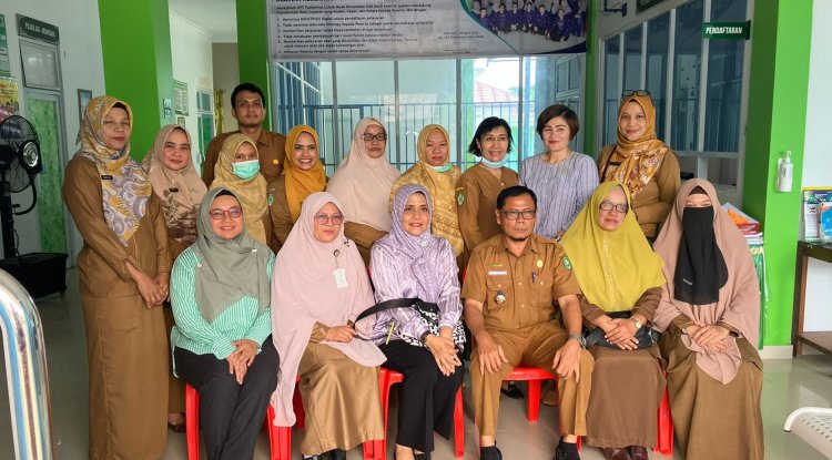 Kunjungan Pembinaan Sekolah Ramah Anak di TK Negeri Pembina Siak Kecil