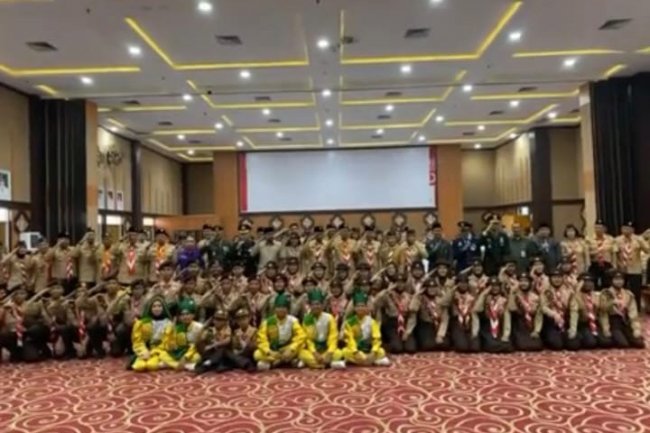 Ketua DPRD Pekanbaru Dorong Semangat Patriotisme Dalam Rangka Hari Pramuka Ke-62  