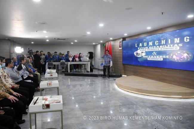 Kominfo Luncurkan Fitur Situs Ramah Disabilitas dan Metaverse