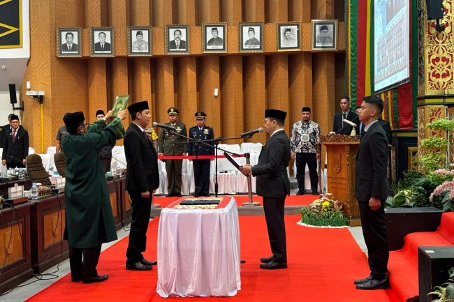 DPRD Pekanbaru Laksanakan Rapat Paripurna PAW Anggota DPRD Kota Pekanbaru