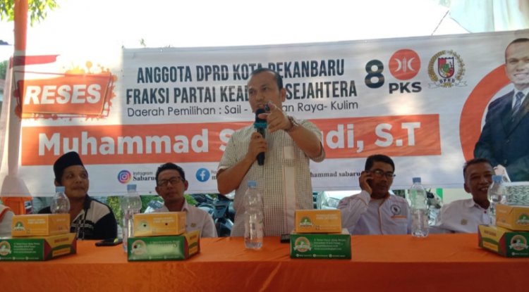 Reses Sabarudi, Jemput Aspirasi Masyarakat di Kelurahan Tuah Negeri