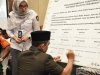  Muhammad Isa Lahamid Selaku Pimpinan DPRD Kota Pekanbaru Hadiri Pengundian Nomor Urut Calon Wali Kota 2024