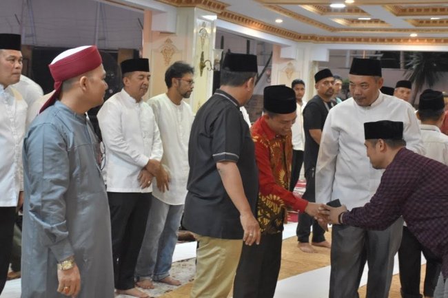 Yasinan dan Doa Bersama di Rumah Dinas Wali Kota Dihadiri  Ketua DPRD Kota Pekanbaru