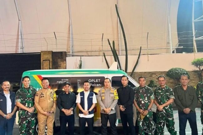 Muhammad Isa Lahamid, ST., MH Selaku Ketua DPRD Kota Pekanbaru Pantau Kesiapan di Sejumlah TPS