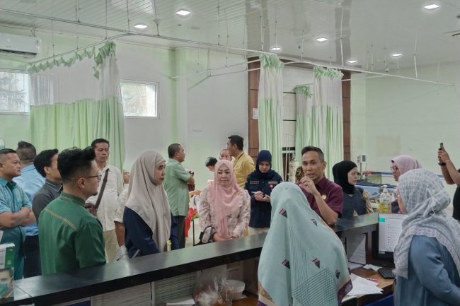  Buruknya Manajeman Hingga Menimbulkan Hutang, Komisi III DPRD Pekanbaru Sidak RSD Madani