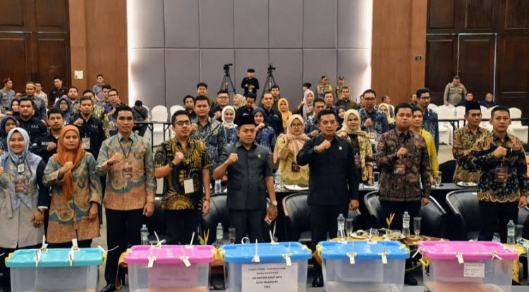 Ketua DPRD Kota Pekanbaru Muhammad Isa Lahamid, S.T., M.H Instruksikan Kawal Rapat Rekapitulasi Suara Pilkada 2024