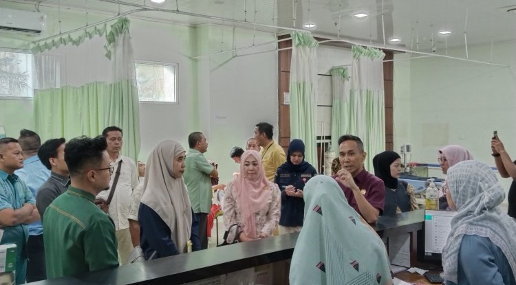  Buruknya Manajeman Hingga Menimbulkan Hutang, Komisi III DPRD Pekanbaru Sidak RSD Madani
