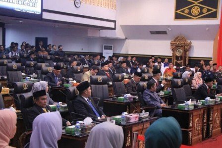 Dalam Acara Pelantikan Anggota DPRD Pekanbaru Periode 2024-2029, Sambutan Penuh Makna dari Pj Wali Kota Pekanbaru