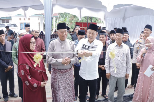 Apresiasi Pendiri, Pj Bupati Kampar Resmikan Rumah Tahfiz Hidayah Safir Teratak Buluh Siak Hulu