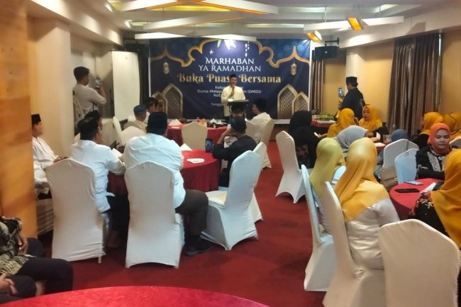 Wawako Markarius Ikuti Buka Puasa Bersama DMDI Pekanbaru